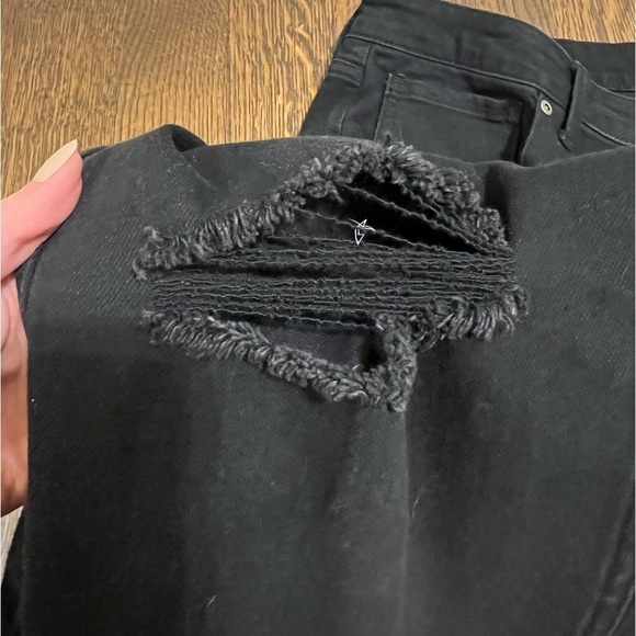 HOT TOPIC DISNEY The Nightmare Before Christmas Oogie Boogie Mom Jean SZ 17 Plus - Picture 7 of 14